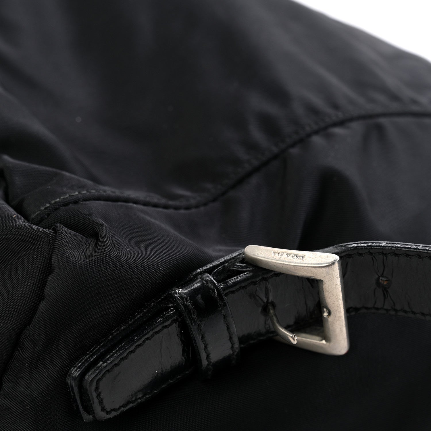 Prada Tessuto Nylon Vela Cinch Backpack Black 13 of 13