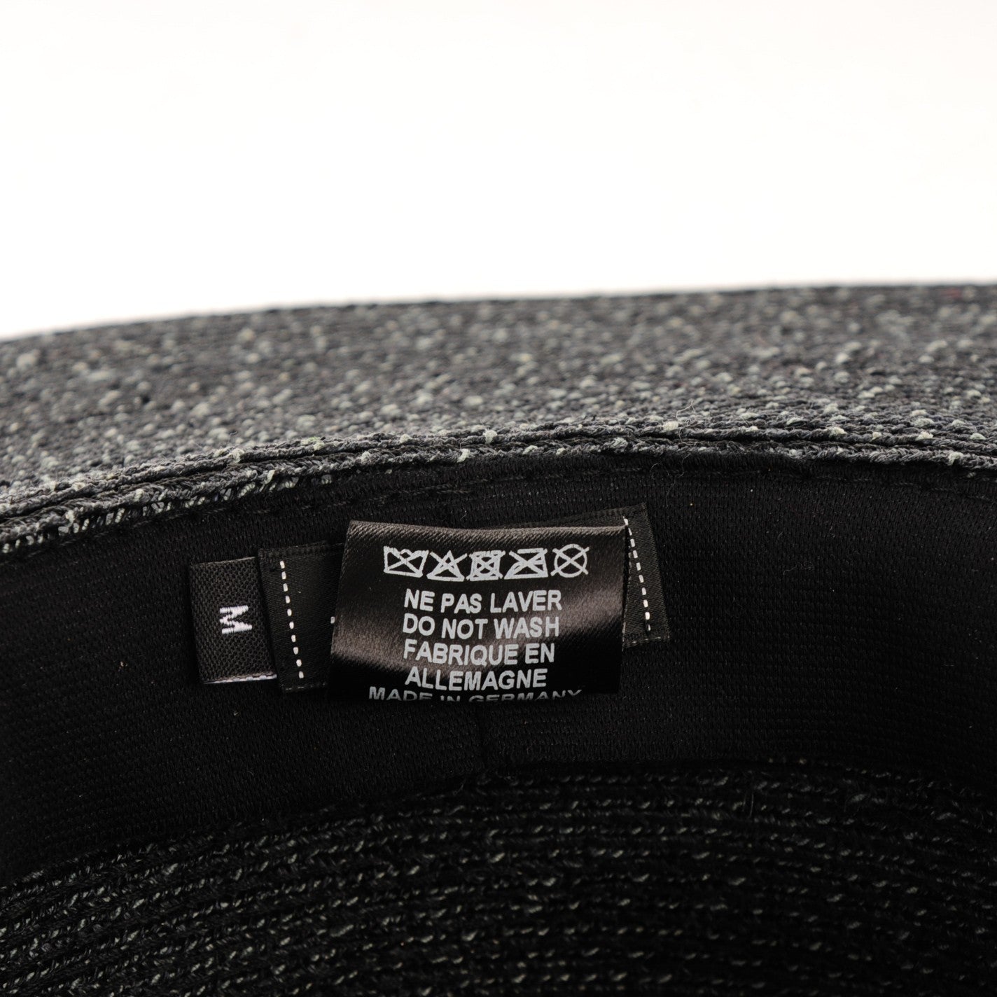 Woven CC Wide Brim Hat M Navy