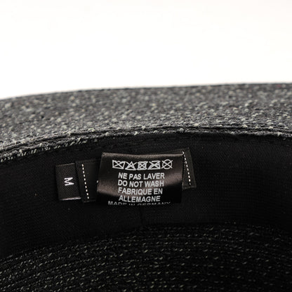 Chanel Woven CC Wide Brim Hat M Navy 5 of 8