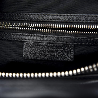 Givenchy Sugar Goatskin Striped Small Antigona Black Red 7 of 8
