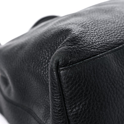 Gucci Pebbled Calfskin Medium Soho Chain Shoulder Bag Black 8 of 24