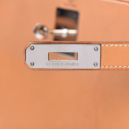 Hermes Vache Natural Kelly Sellier 28 9 of 35