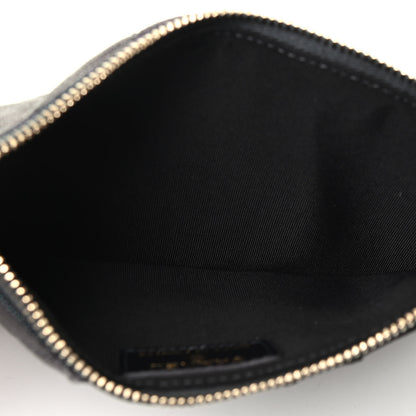 Chanel Iridescent Caviar Quilted Classic Flat Wallet Pouch Black 3 of 3