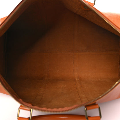 Louis Vuitton Epi Keepall 50 Cipango 4 of 10