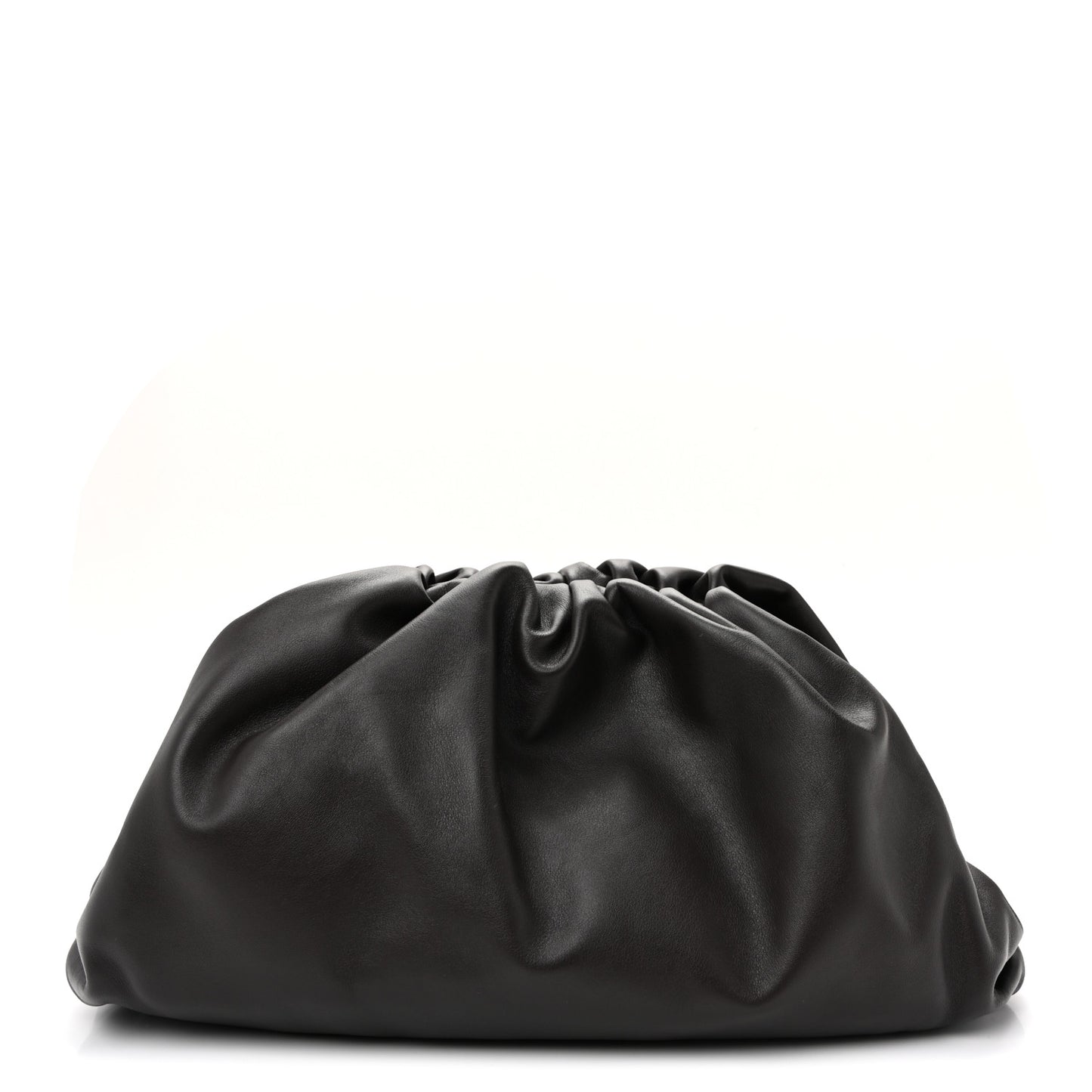 Smooth Butter Calf The Pouch Oversized Clutch  Fondant