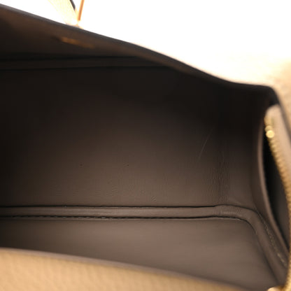 Hermes Taurillon Clemence Verso Mini Lindy 20 Trench Gris Asphalte 5 of 10