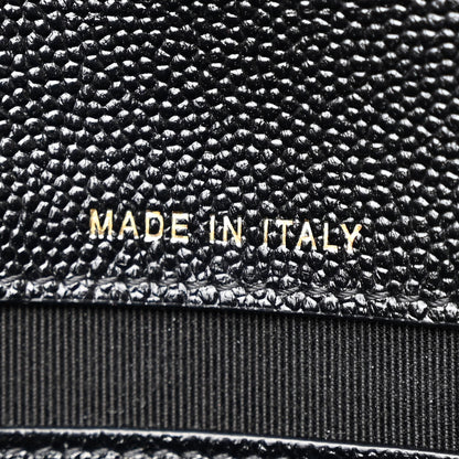 Chanel Caviar Quilted Medium Golden Class Pouch Black 7 of 10