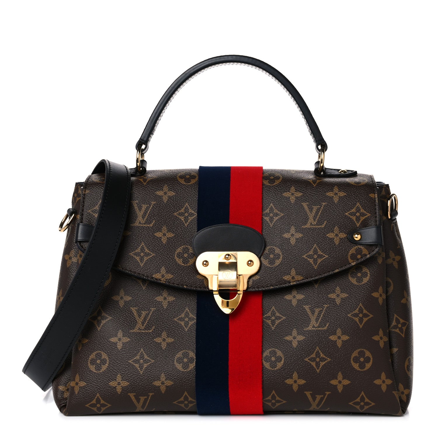 Louis Vuitton Monogram Georges MM Marine Cherry 1 of 10