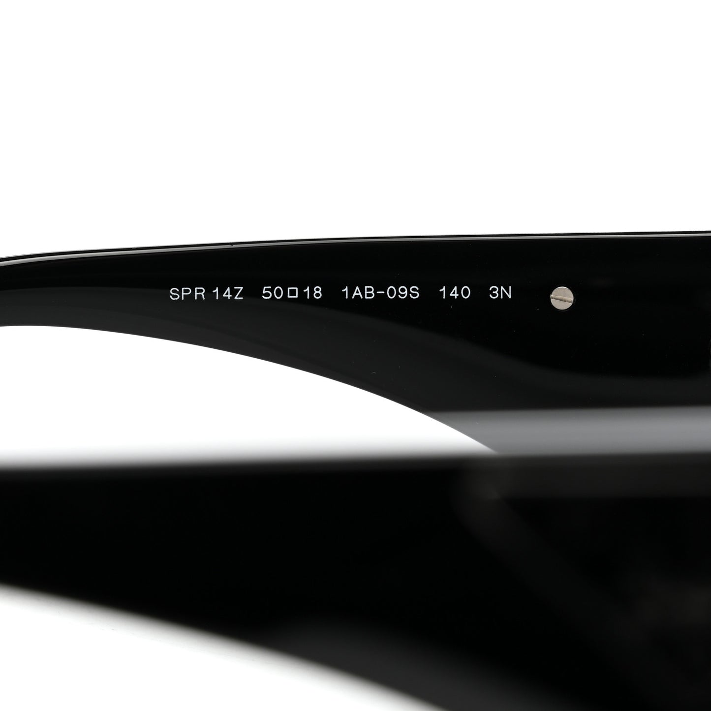 Acetate Symbole Sunglasses SPR 14Z Black