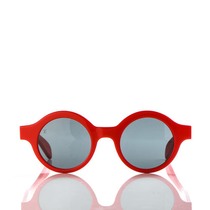 Louis Vuitton X SUPREME Downtown Sunglasses Red 3 of 8