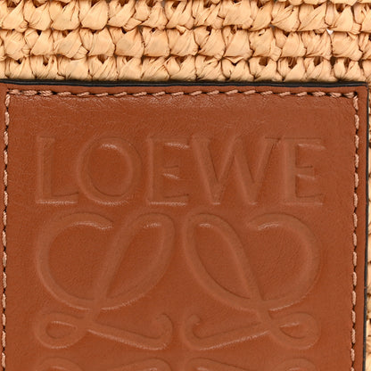 Loewe Raffia Mini Slit Tote Bag Natural Tan 6 of 11