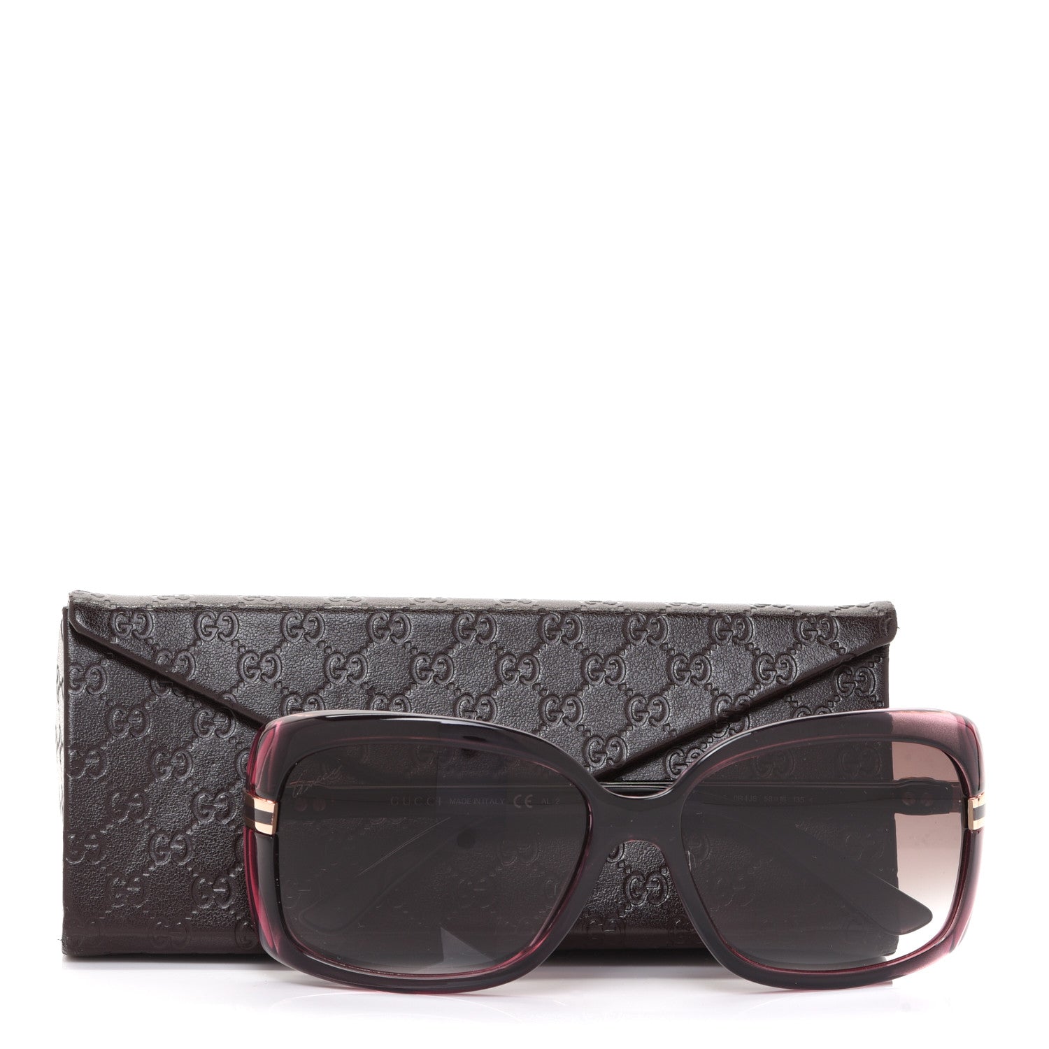 Gucci Acetate GG Web Sunglasses GG3188/S Purple 7 of 7