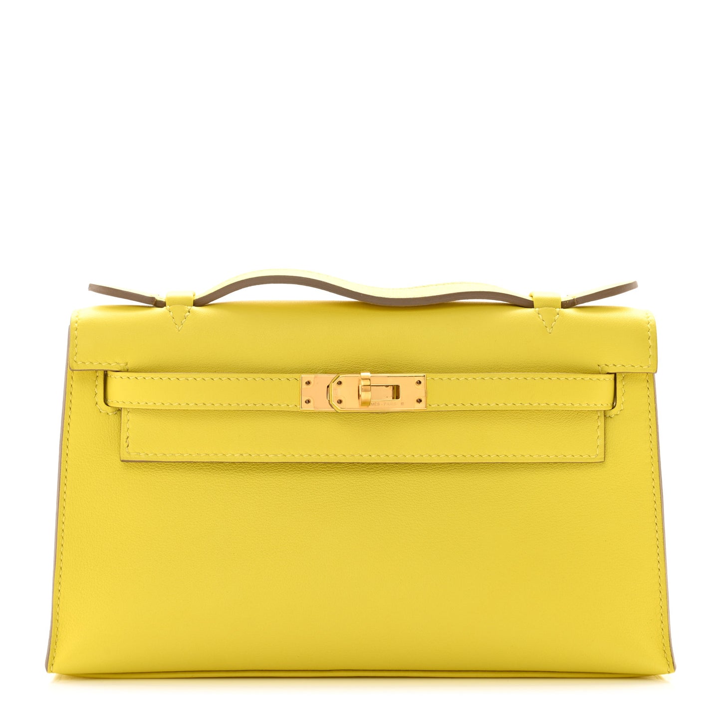 Swift Kelly Pochette Clutch Lime