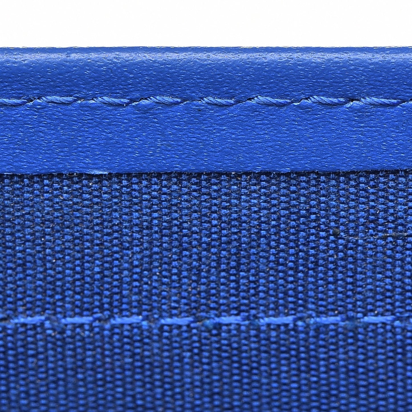 Patent Calfskin Quilted Boy Yen Wallet Dark Blue