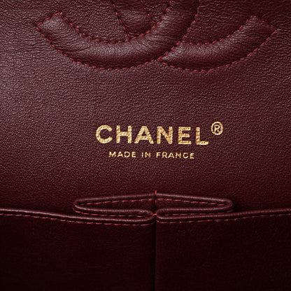 Chanel Lambskin Quilted Medium Double Flap Black 6 of 14