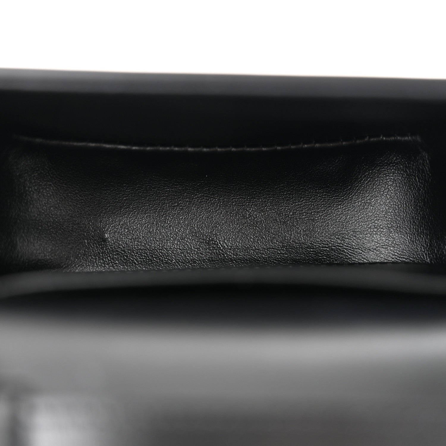 Celine Shiny Calfskin Mini Triomphe Black 5 of 9