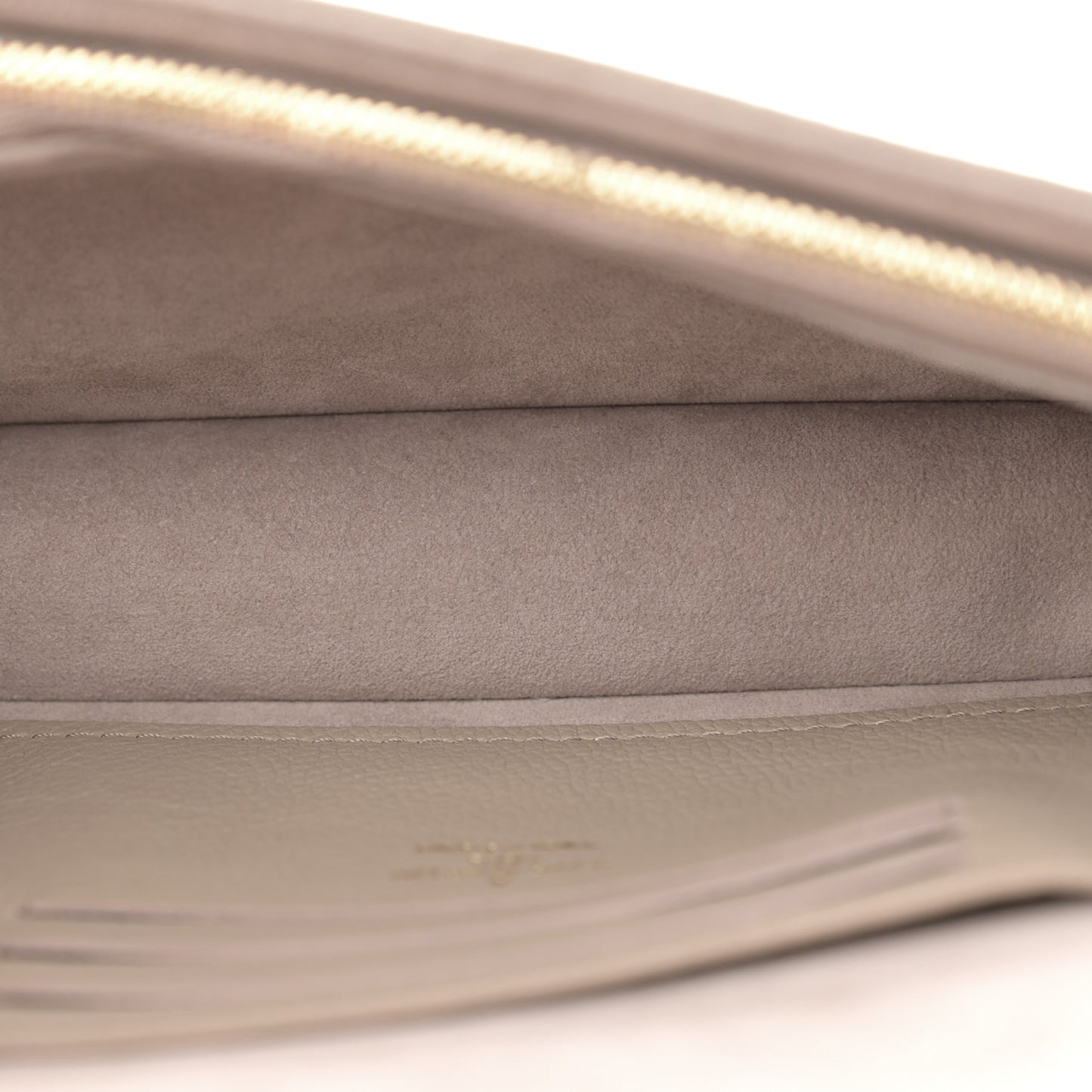 Empreinte Monogram Giant Ivy Wallet On Chain Tourterelle Creme