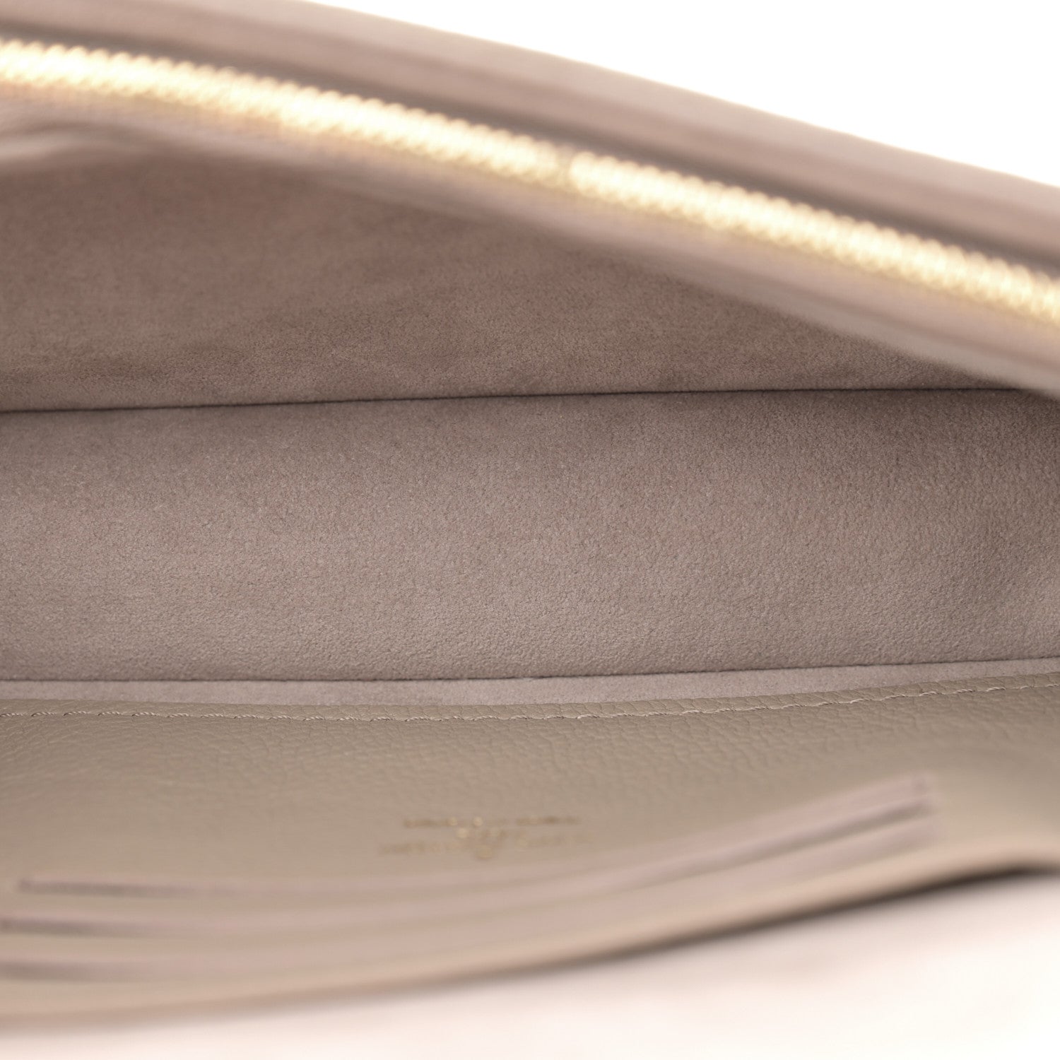 Louis Vuitton Empreinte Monogram Giant Ivy Wallet On Chain Tourterelle Creme 5 of 10