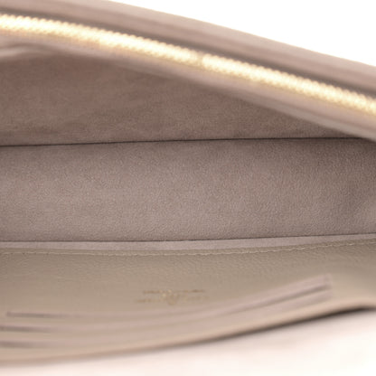 Louis Vuitton Empreinte Monogram Giant Ivy Wallet On Chain Tourterelle Creme 5 of 10