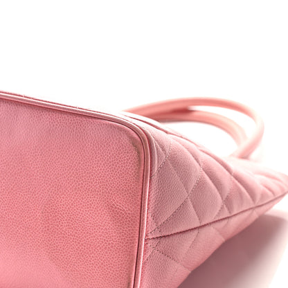 Chanel Caviar Medallion CC Tote Light Pink 11 of 16