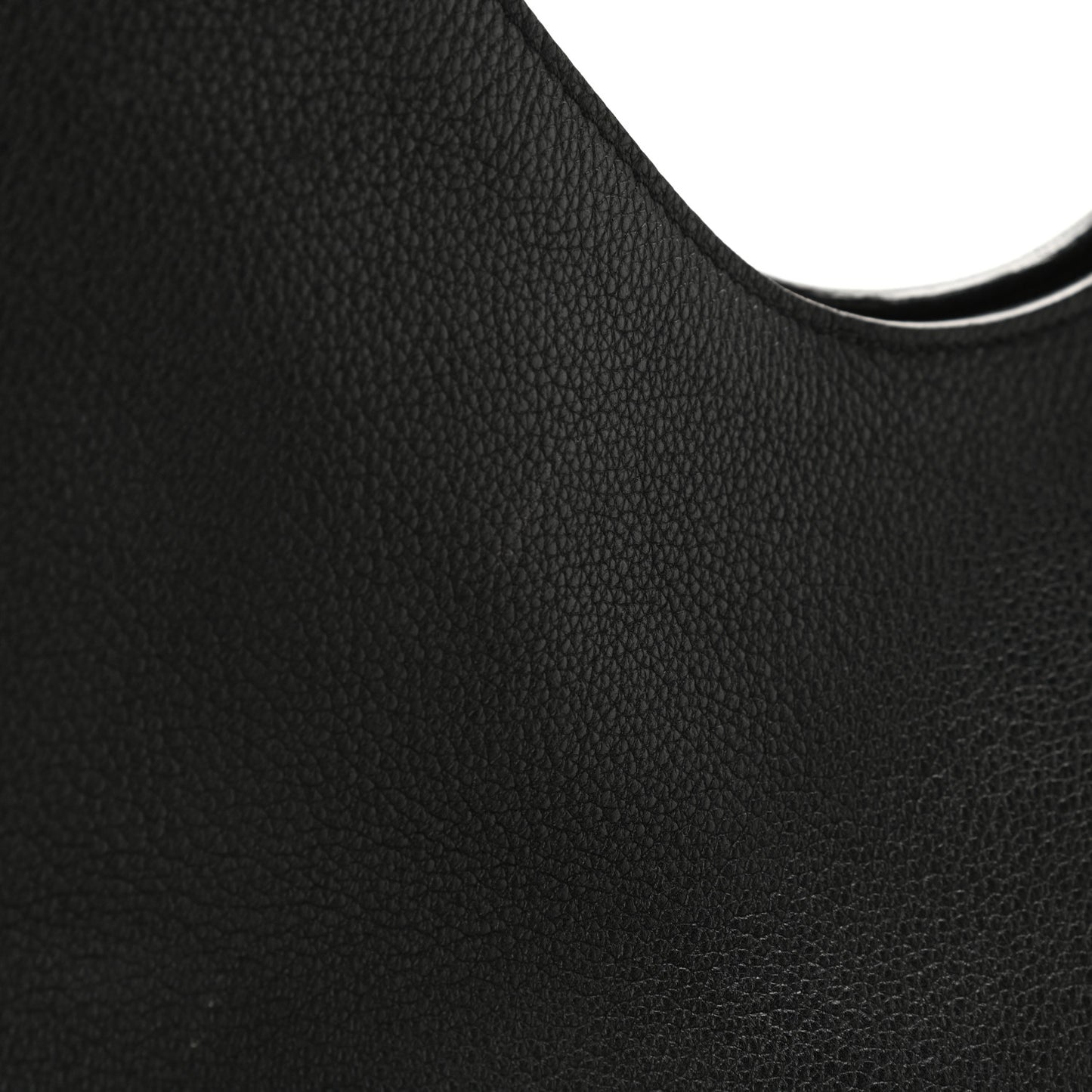 Calfskin Lockme Hobo Black