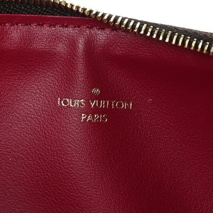 Louis Vuitton Monogram Felicie Chain Wallet Zippered Insert Fuchsia 6 of 6