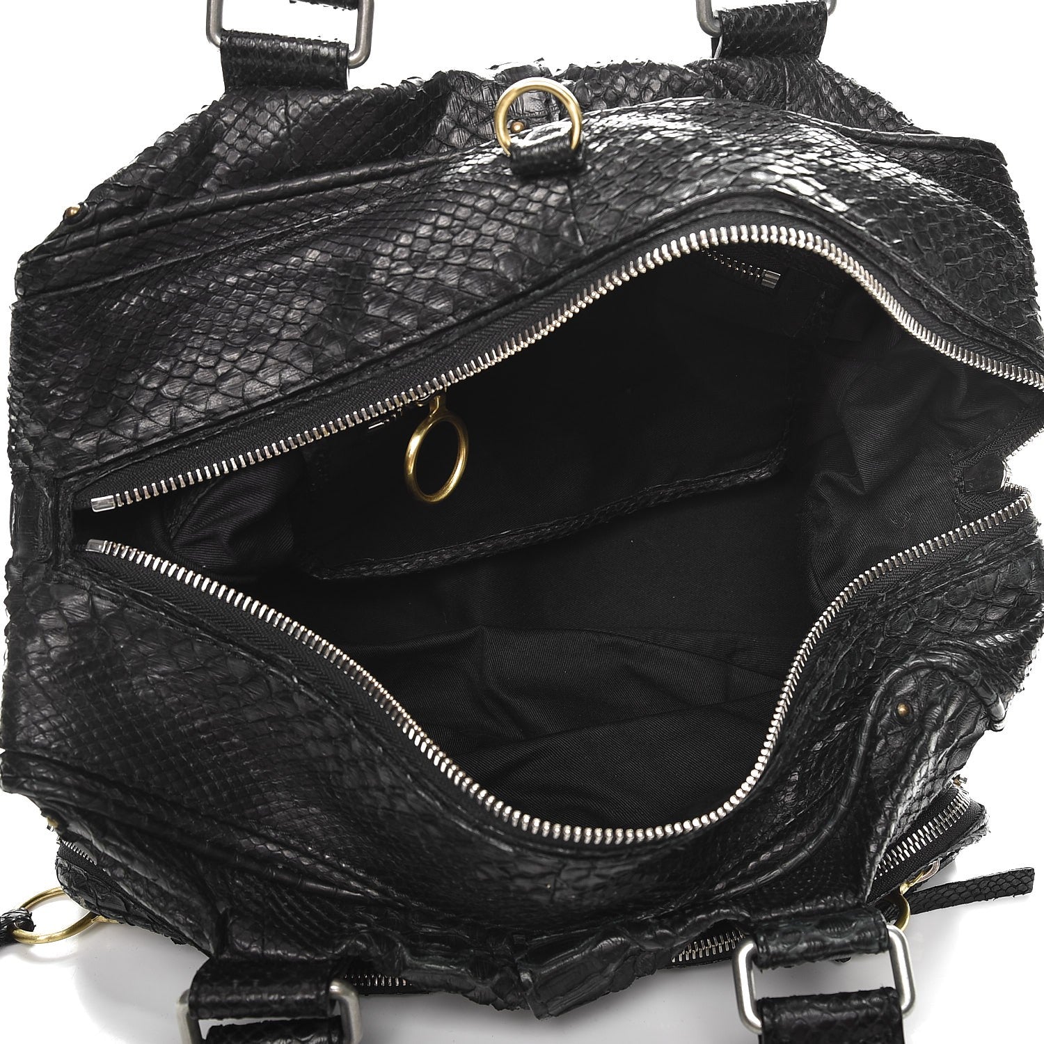 Chloe Python Large Betty Shoulder Bag Black 228536 – FASHIONPHILE