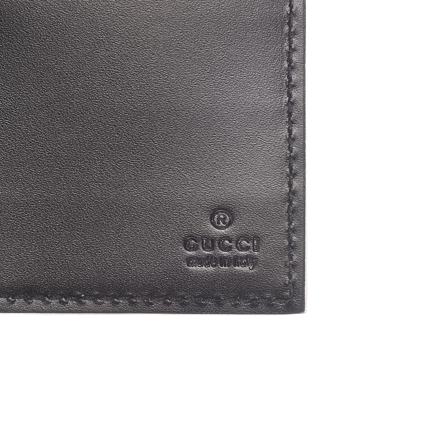 Guccissima Signature Web New Web Continental Wallet Black