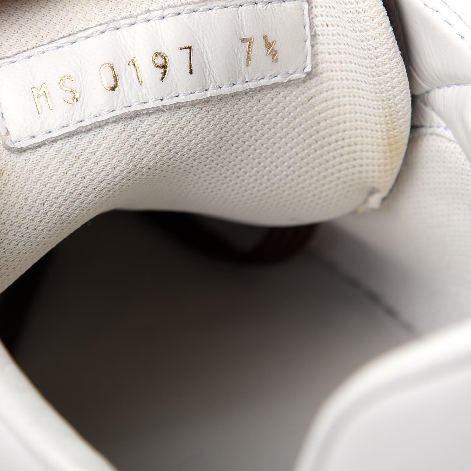 Louis Vuitton Mens Calfskin Monogram Luxembourg Sneakers 7.5 White 11 of 12