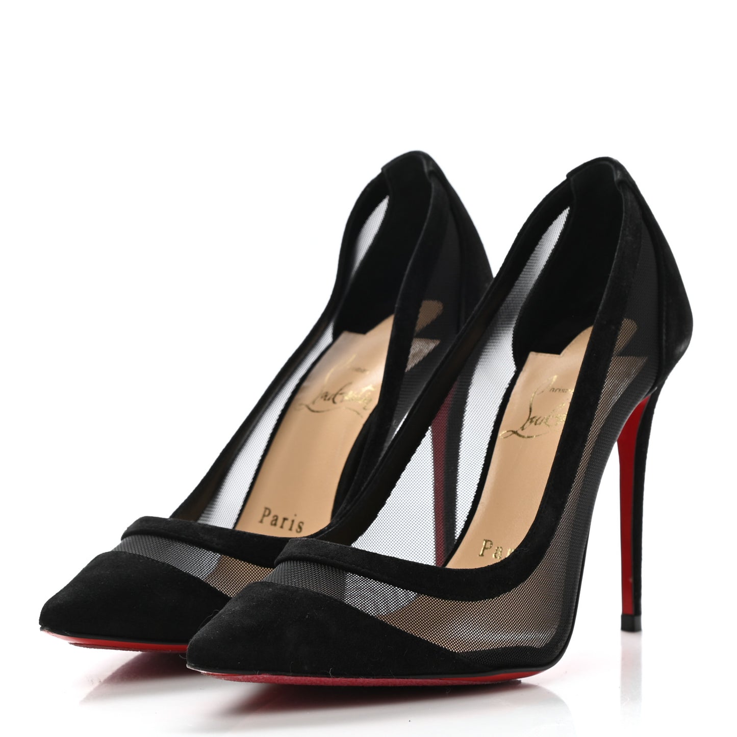 Veau Velours Rete Galativi 100 Pumps 35 Black