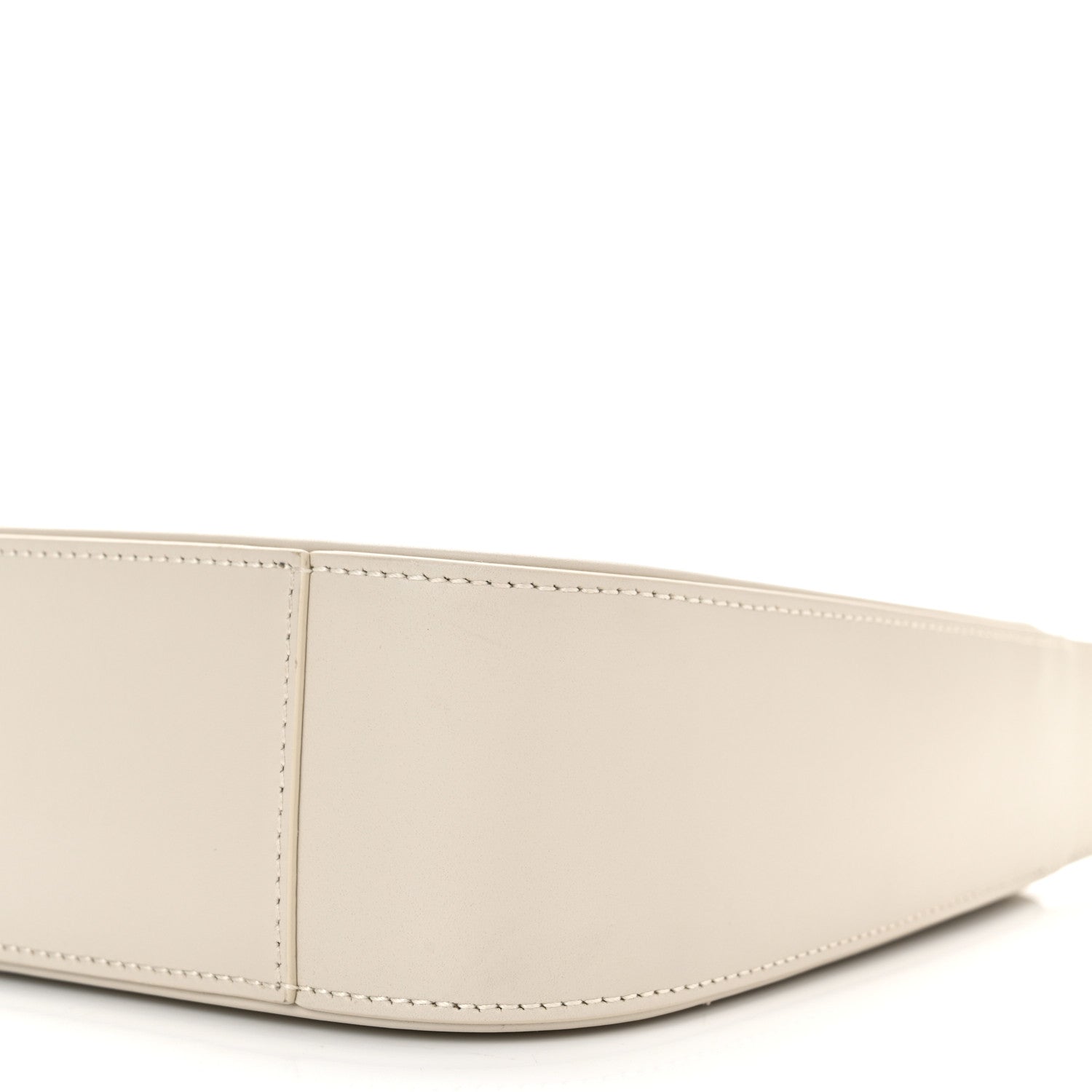 Saint Laurent Smooth Calfskin Le 5 A 7 Hobo Blanc Vintage 10 of 10