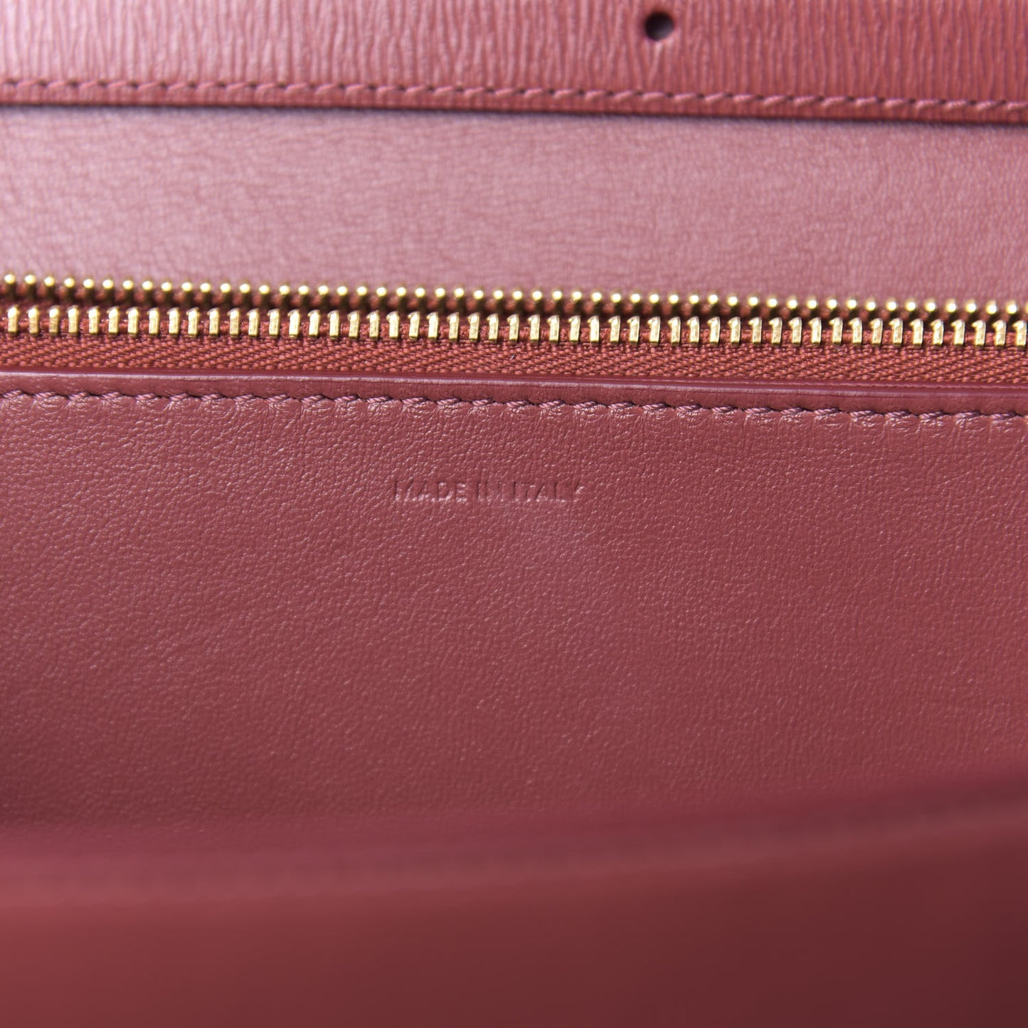 Liege Calfskin Medium Classic Box Flap Bag Burgundy