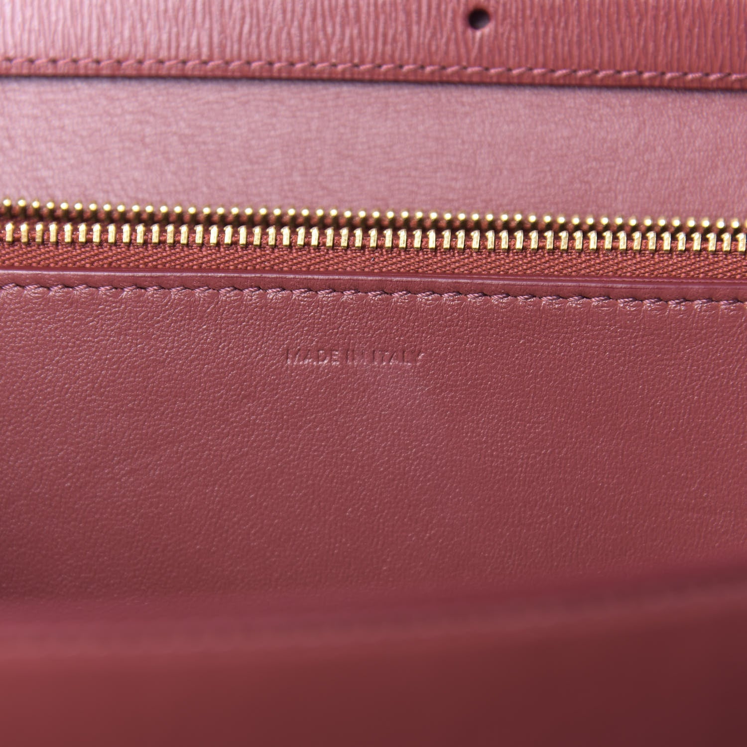 Celine Liege Calfskin Medium Classic Box Flap Bag Burgundy 8 of 10