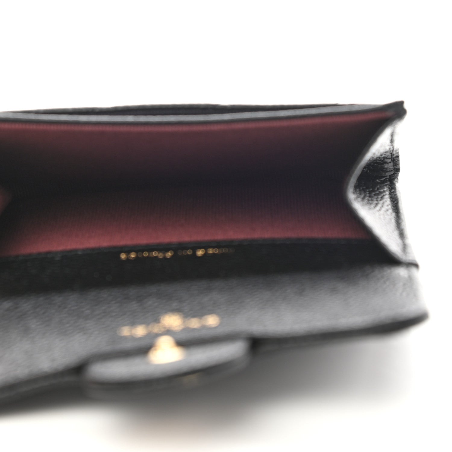 Chanel Caviar Quilted Flap Card Holder Wallet Black 5 of 8