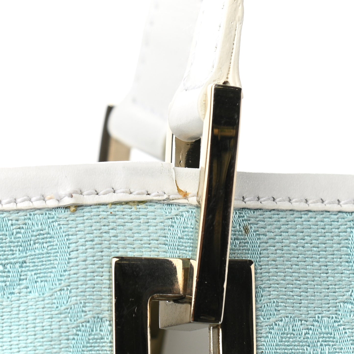 Monogram Large Bucket Tote Blue