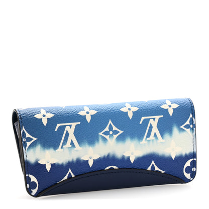 Louis Vuitton Monogram Escale Sunglass Case Blue 3 of 9