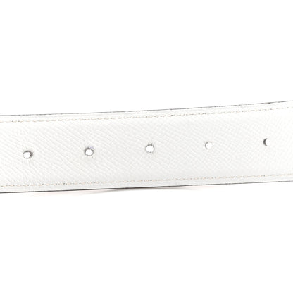 Hermes Epsom 32mm Belt Strap 95 38 Etoupe White 4 of 7