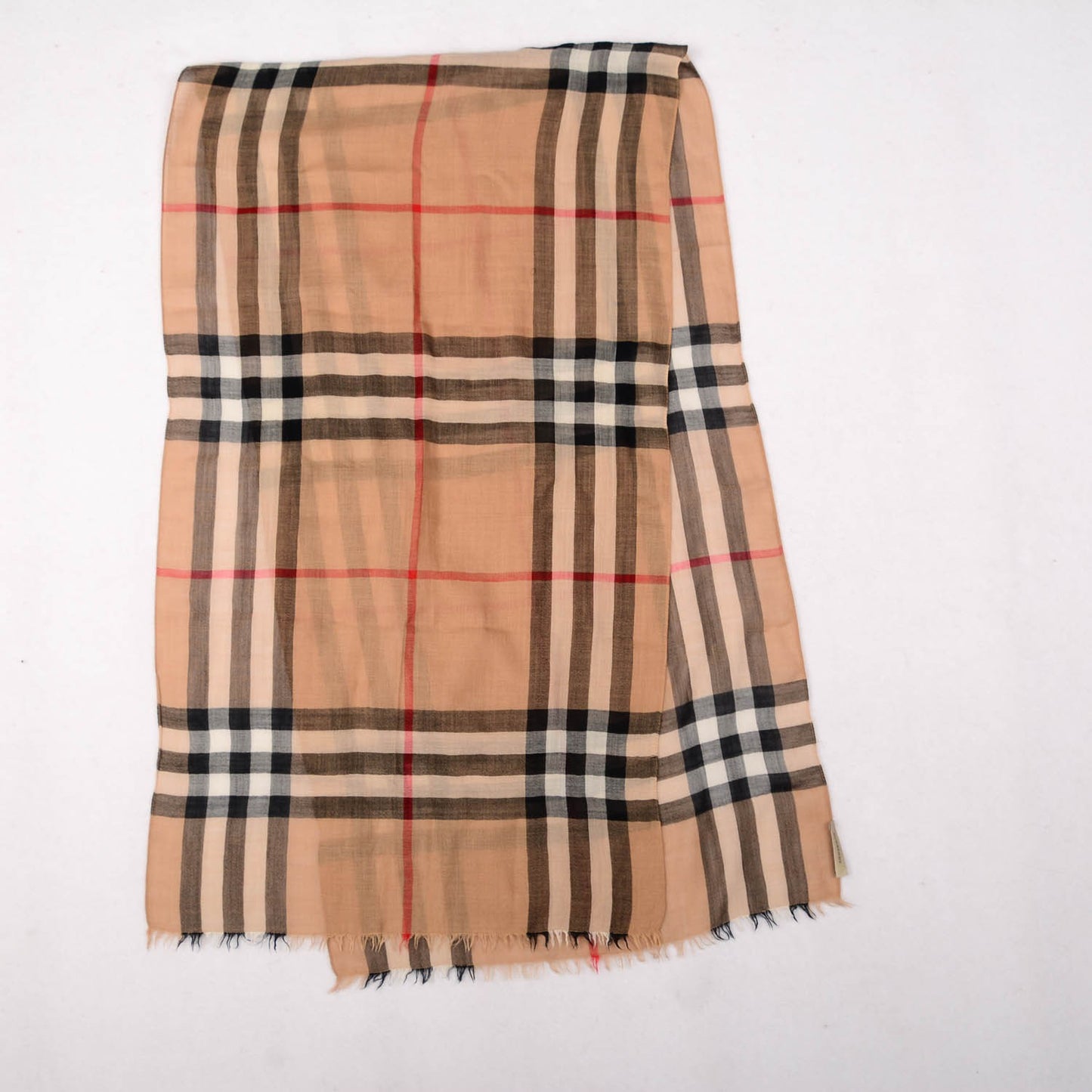 Wool Silk House Check Scarf