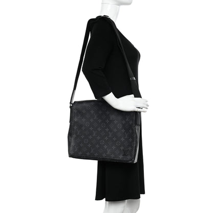 Louis Vuitton Monogram Eclipse District MM 2 of 10