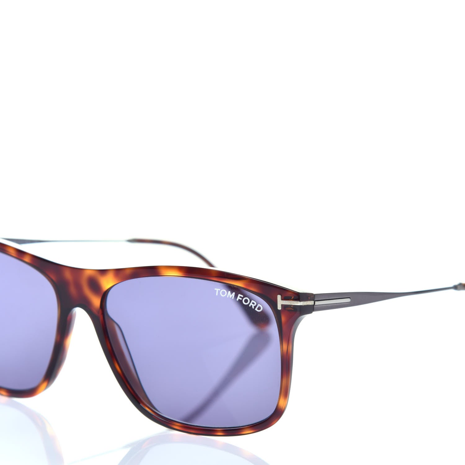 Tom Ford Max-02 Sunglasses TF 588 Havana 7 of 8