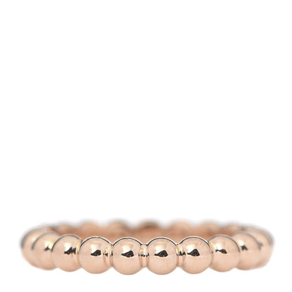 Van Cleef & Arpels 18K Rose Gold Medium Perlee Ring 48 4.5 3 of 6