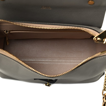 Chloe Calfskin Medium Clare Top Handle Bag Motty Grey 4 of 8