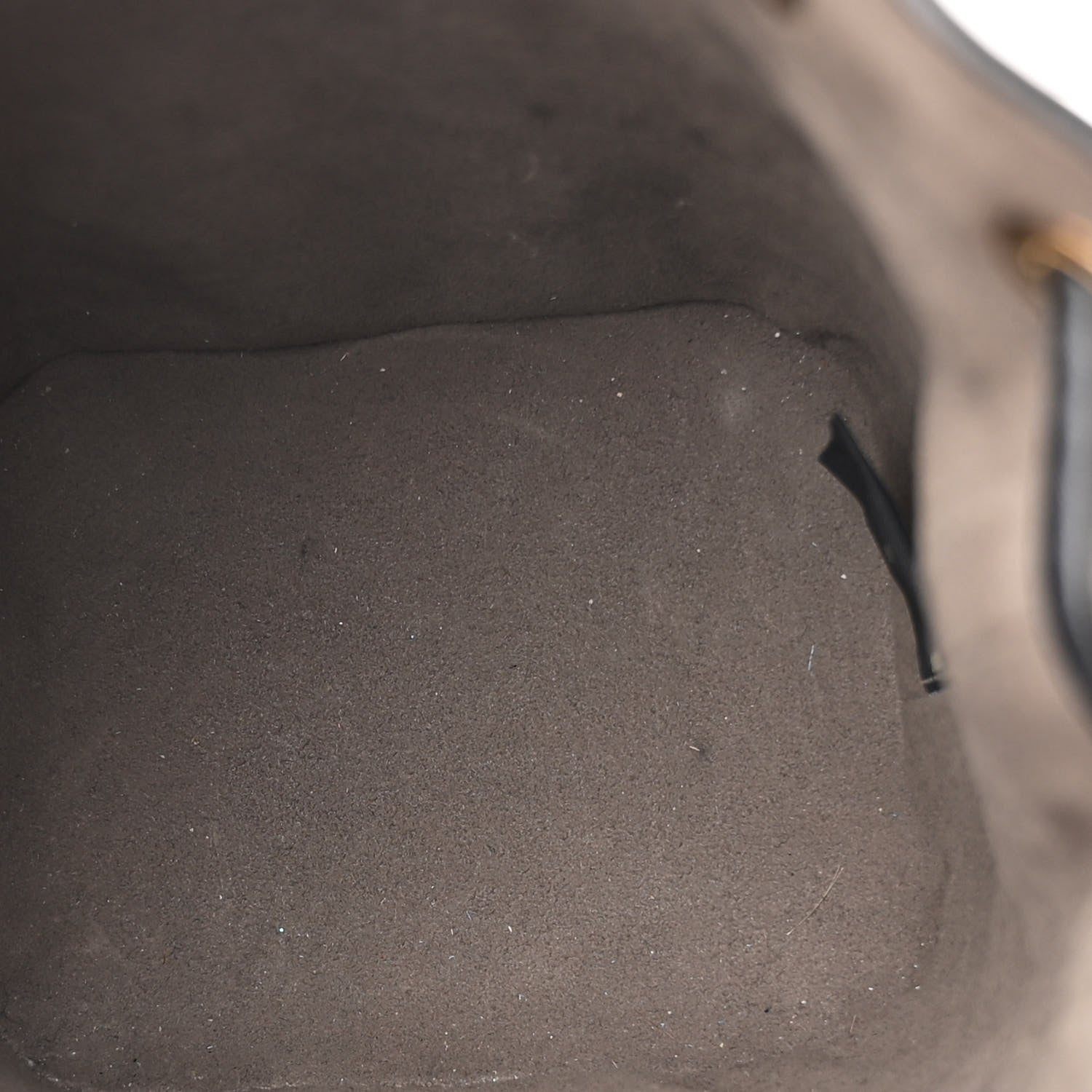 Fendi Vitello Liberty F is Fendi Bi-Color FF 1974 Embossed Mini Mon Tresor Bucket Bag Maya Black 5 of 10