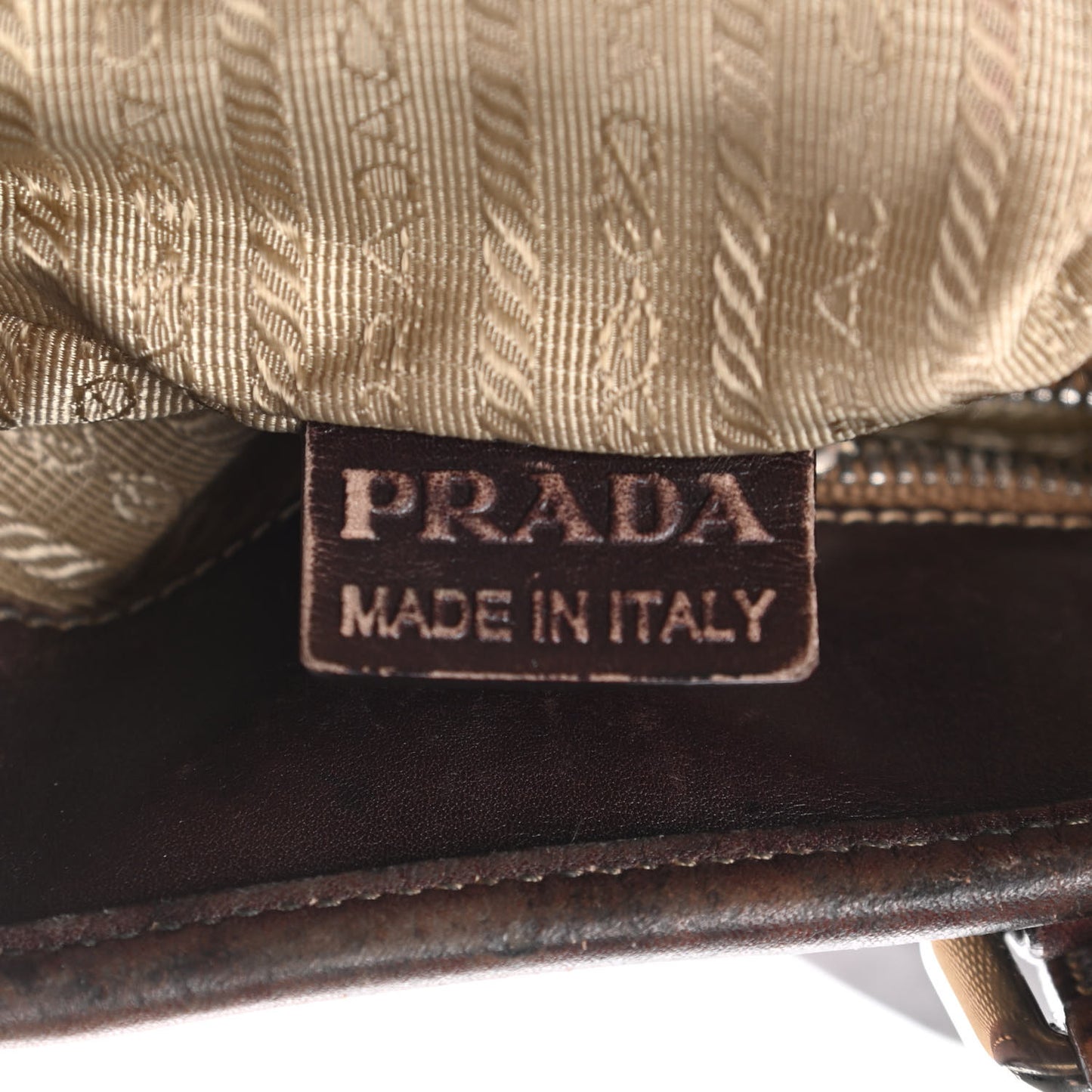Jacquard Logo Tote Corda Moro