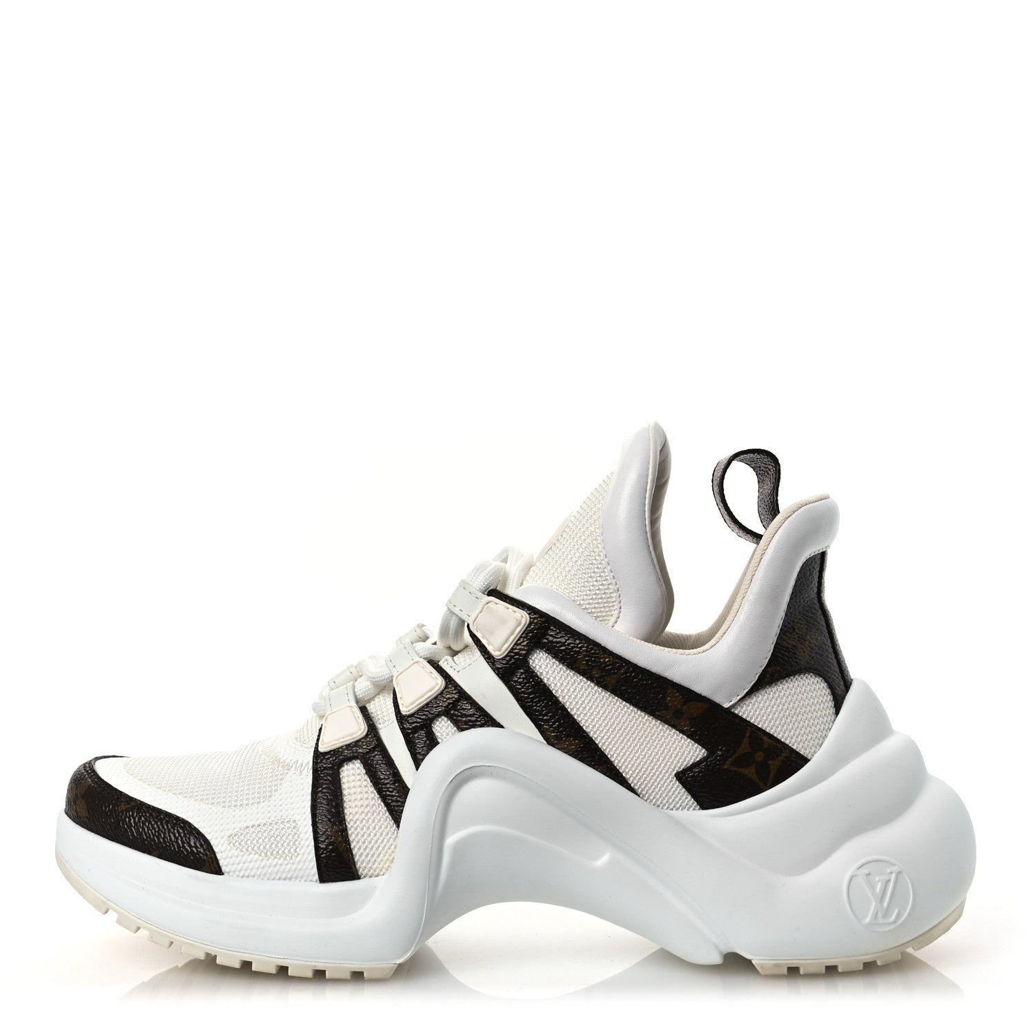 Louis Vuitton Patent Monogram LV Archlight Sneakers 39 White 1 of 13