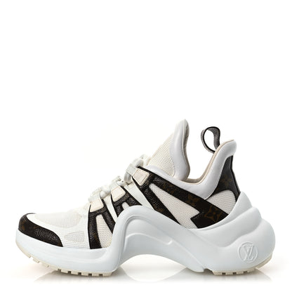 Louis Vuitton Patent Monogram LV Archlight Sneakers 39 White 1 of 13