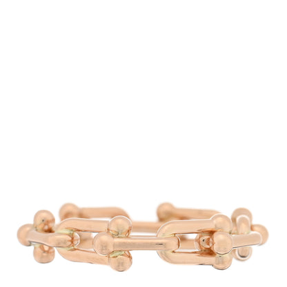 Tiffany 18K Rose Gold Hardwear Micro Link Ring 51 5.75 3 of 4