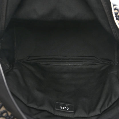 Christian Dior Oblique Calfskin Rider Backpack Beige Black 5 of 9