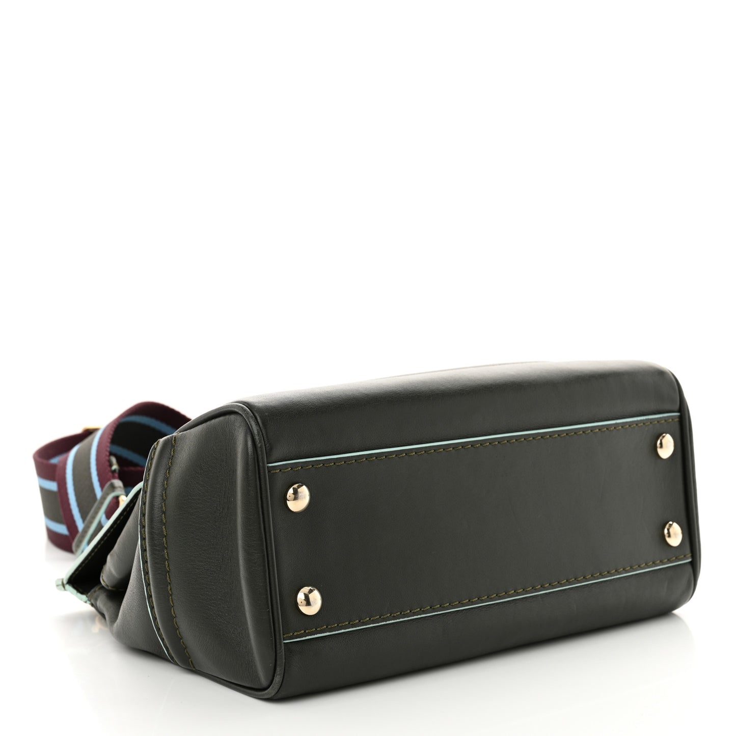 Calfskin Medium Palazzo Empire Bag Army