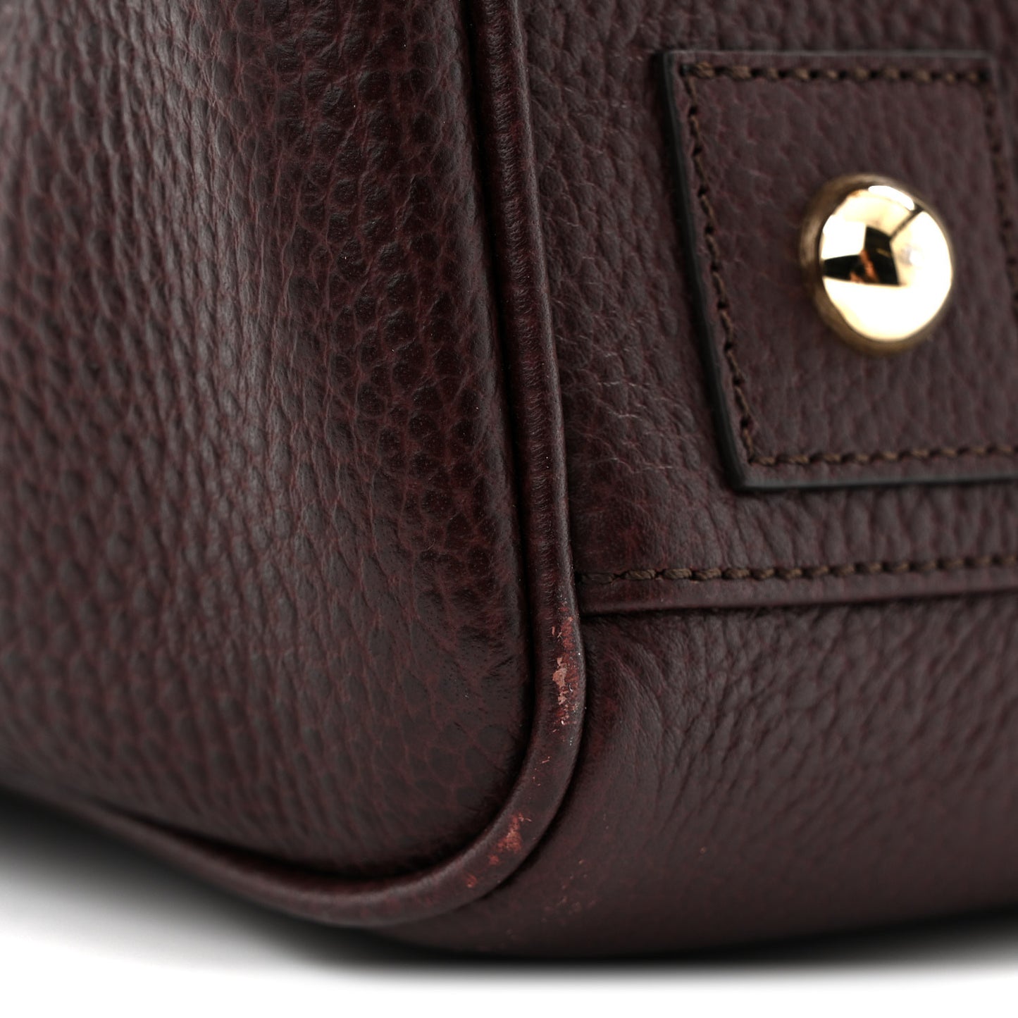Grain Vegetable Tanned Calfskin Bayswater Oxblood